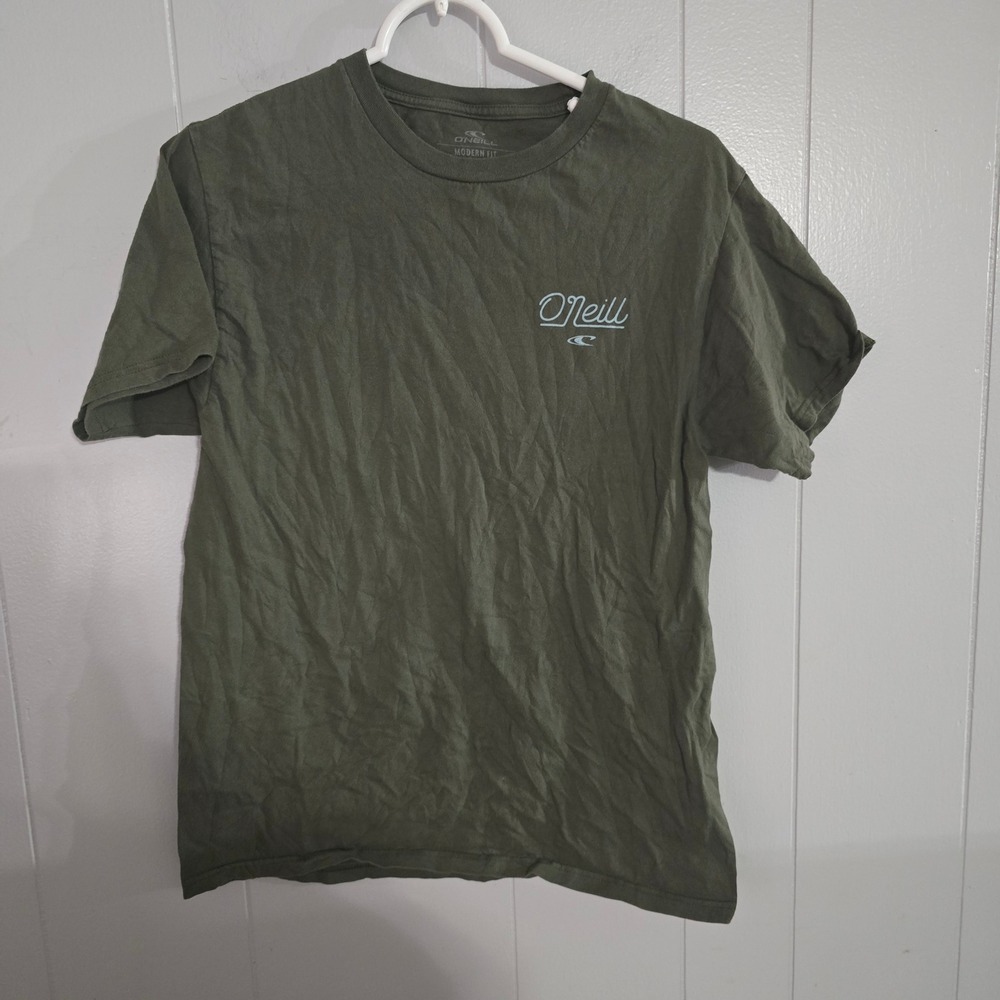 O'Neill Olive Green Short Sleeve Logo Tee